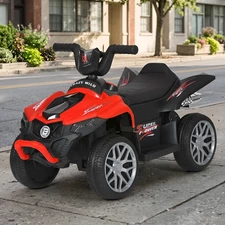 Детский электроквадроцикл M 6181ELR-3 красный с пультом